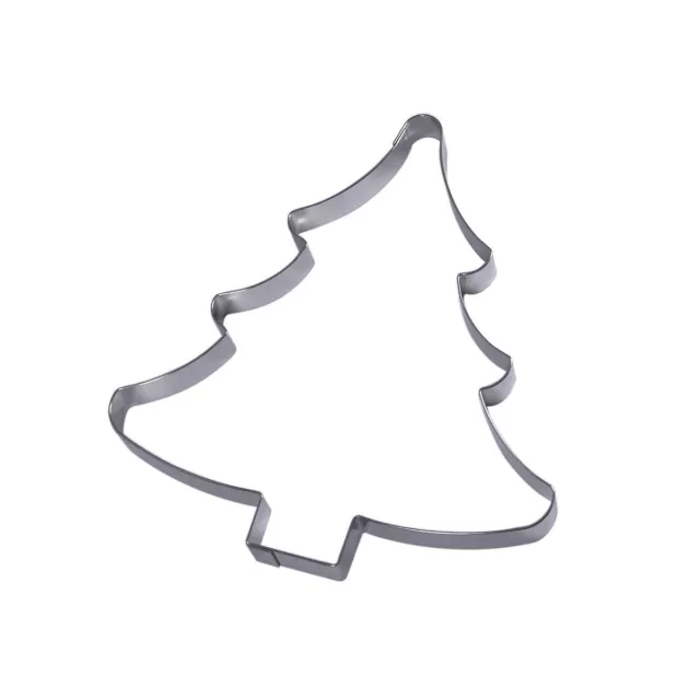 Gobel Árbol de Navidad Cortador Galletas - Grande Acero Inoxidable - 15cm
