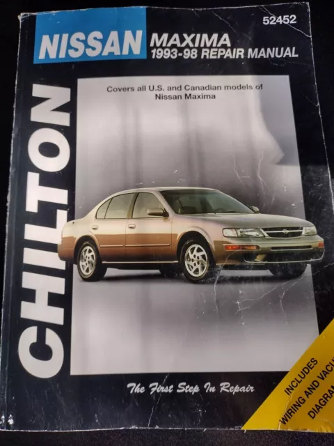 Repair Manual-SE Chilton 52452 fits 1993 Nissan Maxima