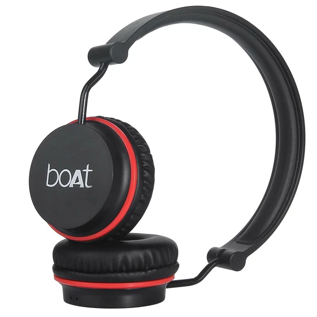 Dernier boAt Rockerz 400 Bluetooth Sur Oreille Casque Avec Micro (Noir /