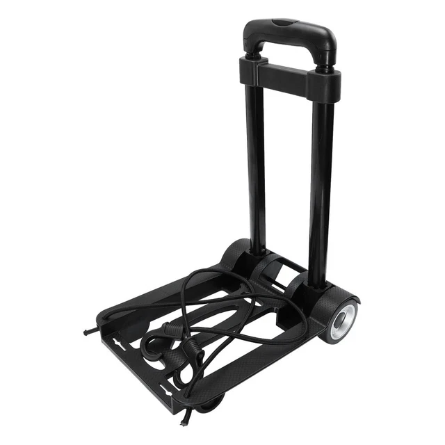 Carrello pieghevole portatile in PVC ruota cuscinetto in metallo da viaggio