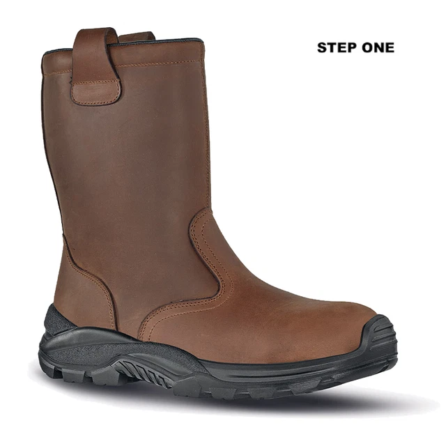 Stivali Da Lavoro Uomo ARMA Impermeabili Con Punta Composita S3 In Pelle - Sicurezza E Comfort Stivali Da Lavoro Arma - Foto 3