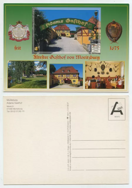 59385 - Moritzburg - Adams Gasthof - alte Ansichtskarte