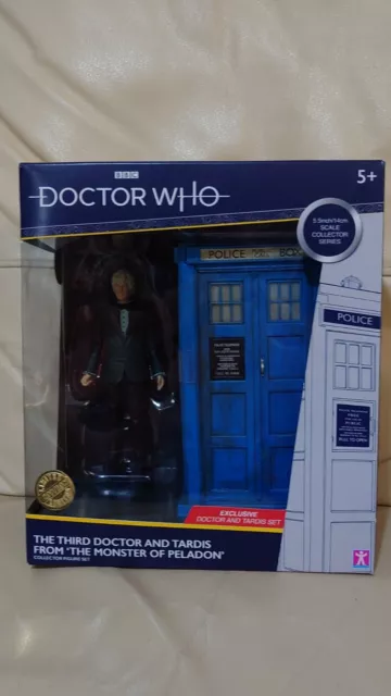 Character options B&M Third Doctor TARDIS Monster Of Peladon Dr Who BNIB Sealed