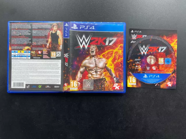 Jeu WWE W2K17 PlayStation 4 en boite PS4 Sony FR