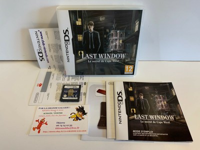 Jeu Vidéo Last Window : Le Secret de Cape West DS LITE DSI XL 3DS CING Aventure
