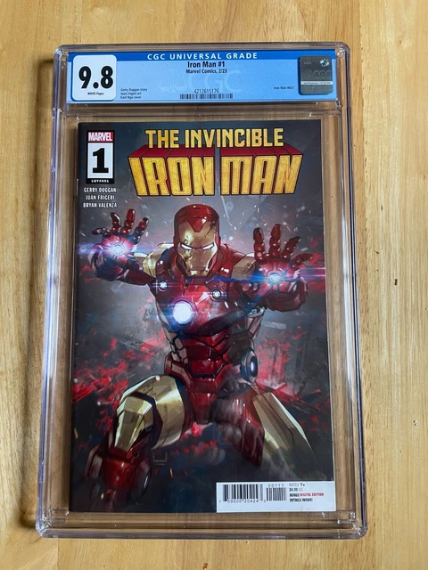 Invincible Iron Man #1 - Cgc 9.8! Kael Ngu Cover!
