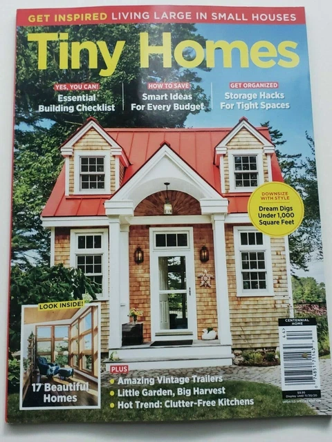 TINY HOMES MAGAZINE Essential Building Checklist Smart Ideas Storage