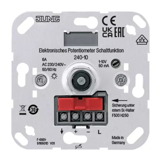 Jung 240-10 Elektronisches Potentiometer, Schaltfunktion