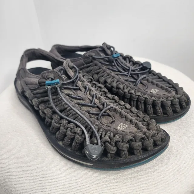 Keen Uneek Sport Sandal Gray Men's Size 8 Cord Bungee