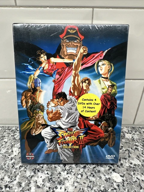 STREET FIGHTER II V - The Collection (DVD, 2003, 4-Disc Set