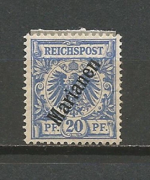 Reich Auslandspostamt kolonien Marianen 1900 Mi 4II MH*