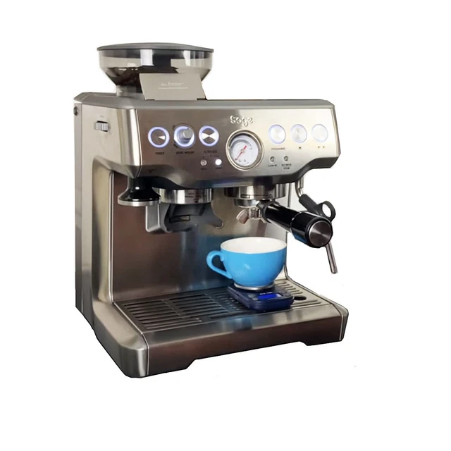 SAGE BES870UK THE Barista Express Coffee Machine And Burr Grinder 1700W