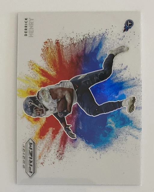 2020 Panini Prizm Derrick Henry Color Blast Tennessee Titans Case Hit SSP