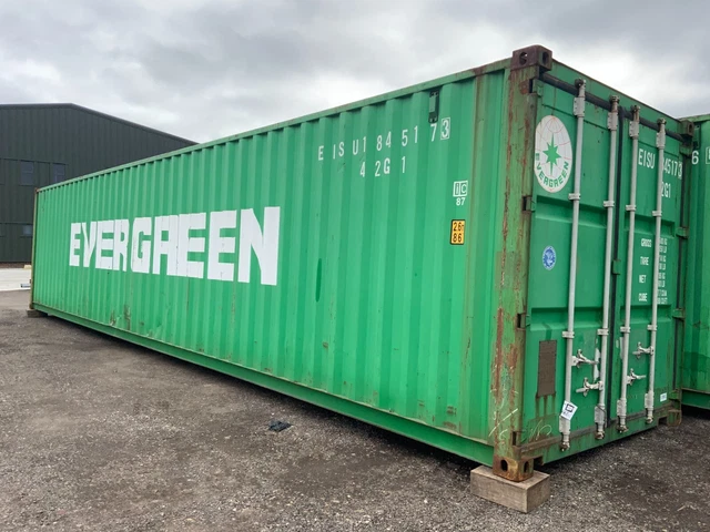 Container Uk 40FT HIGH CUBE Shipping Container £1,492.00 - PicClick UK