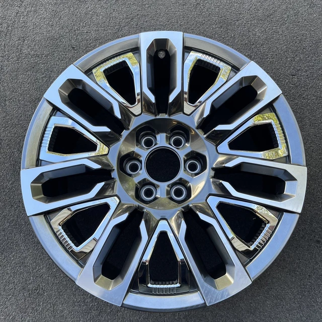 SINGLE 22 INCH Wheel/Rim Gmc Sierra Yukon 20232024 Oem Charcoal