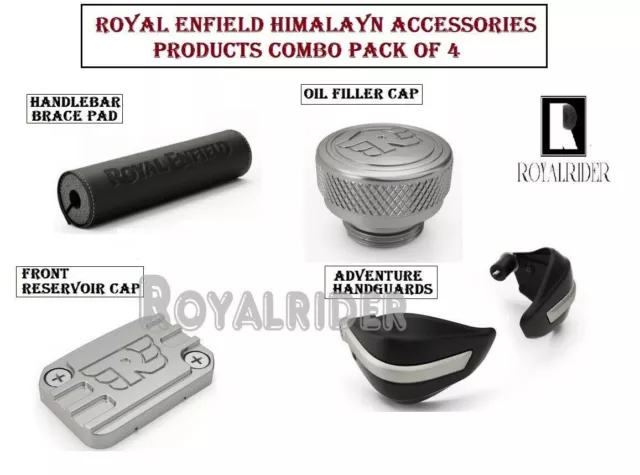 Royal Enfield Himalayan Accessories Products Combo Pack Of 4
