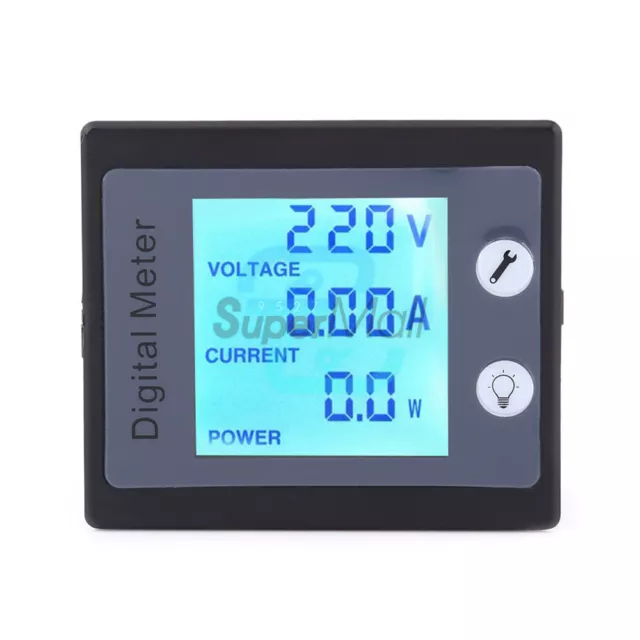 AC80-260V 100A LCD Digital Voltage Current Power Meter Ammeter Voltmeter