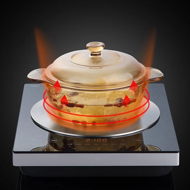 INDUCTION HOB CONVERTER Plate Diffuser Stainless Steel Adapter For