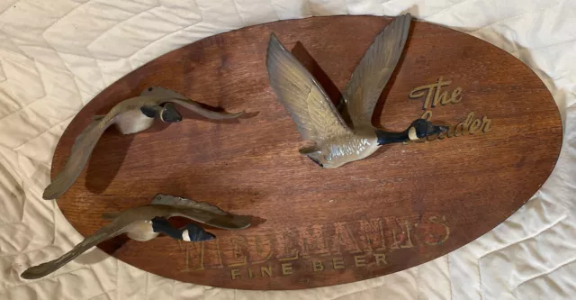 Wiedemann’s 1940 Geese Beer Sign Rare