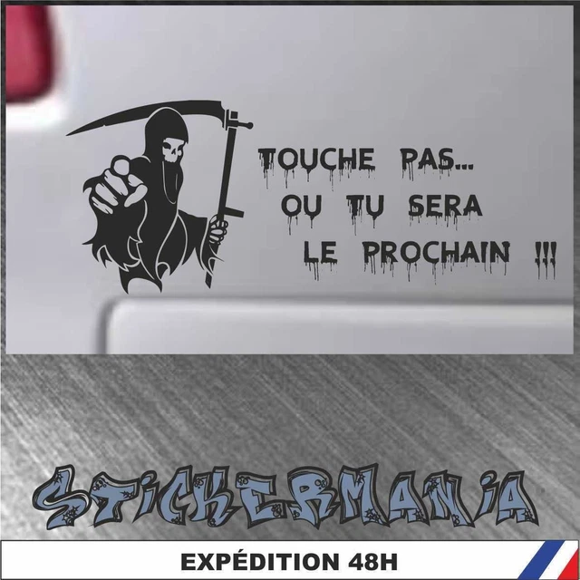Autocollant Voiture Madame Connasse à Bord - Sticker Humour Femme - Vinyle Résistant UV