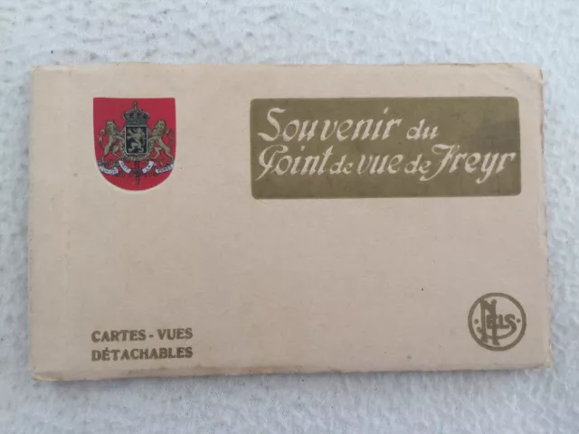 Belgique Ancien Carnet De 10 Cpa Complet Souvenir Du Point De Vue De Freyr