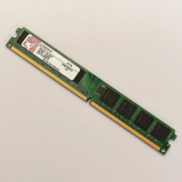1GB KINGSTON LOW Profile DDR2 667Mhz CL5 PC2-5300 DIMM RAM memory