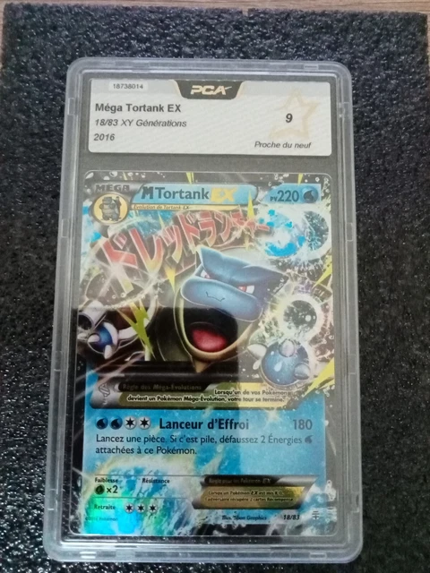 Carte Pokémon XY GÉNÉRATIONS - Méga Tortank EX 18/83 - PCA 9 Proche du neuf