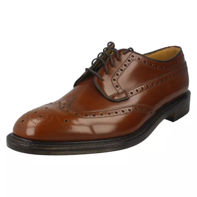 Hommes Cuir Richelieu Loake Smart Habillé Mariage Chaussures Derby Braemar