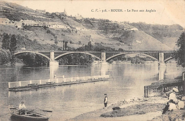 CPA 76 SAINT ETIENNE DU ROUVRAY LA CRUE DE LA SEINE FERME
