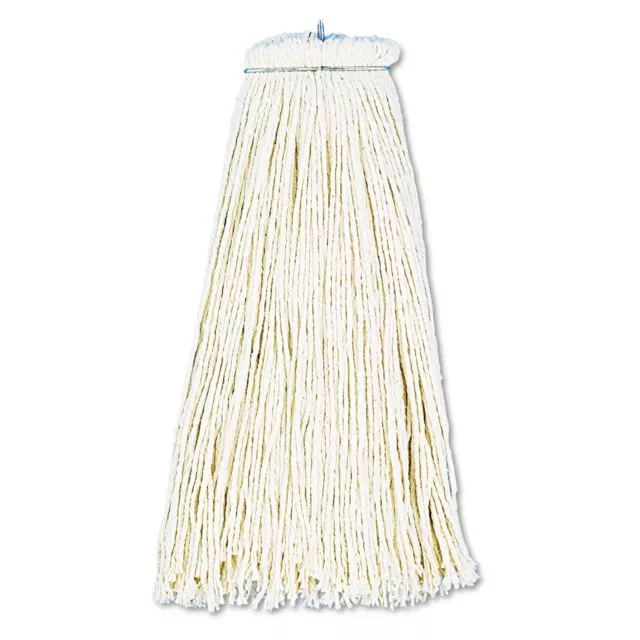 Boardwalk Cut-End Lie-Flat Wet Mop Head Rayon 16oz White 12/Carton 716RCT