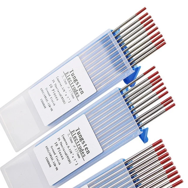 Weld Like a Pro with 10 High Conductivity Thoriated Tungsten Electrode Rods