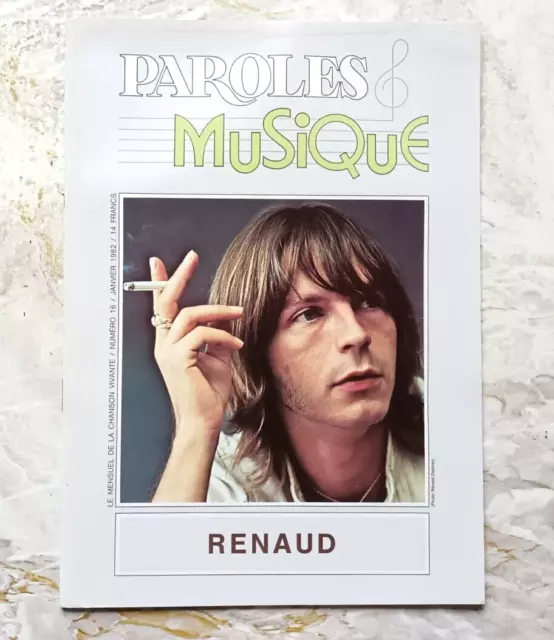 RENAUD - Paroles & Musique / Revue ( 1982 )