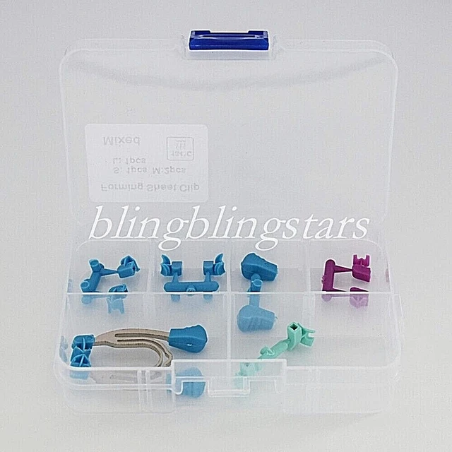 Dental Matrix Sectional Contoured Metal Spring Clip Rings Matrices Clamps Wedges
