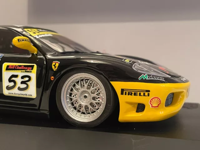 Magnifique Et Rare Ferrari 360 Modena  Challenge 1/18 Apycars 2