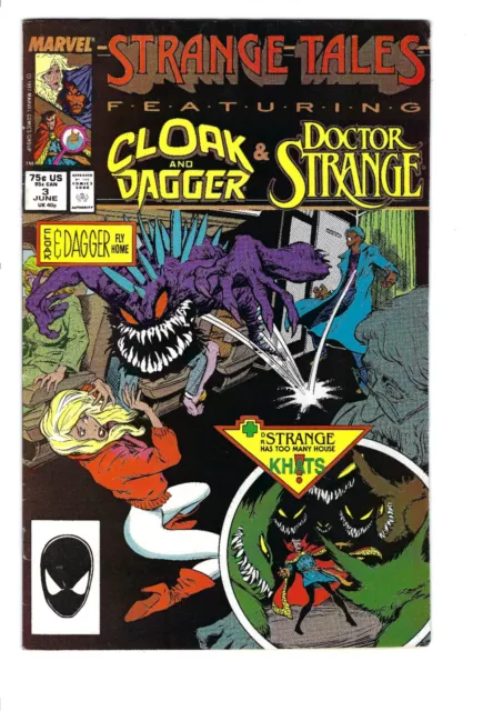 Strange Tales 3 featuring Dr. Strange and Cloak and Dagger  VF  1987  Marvel