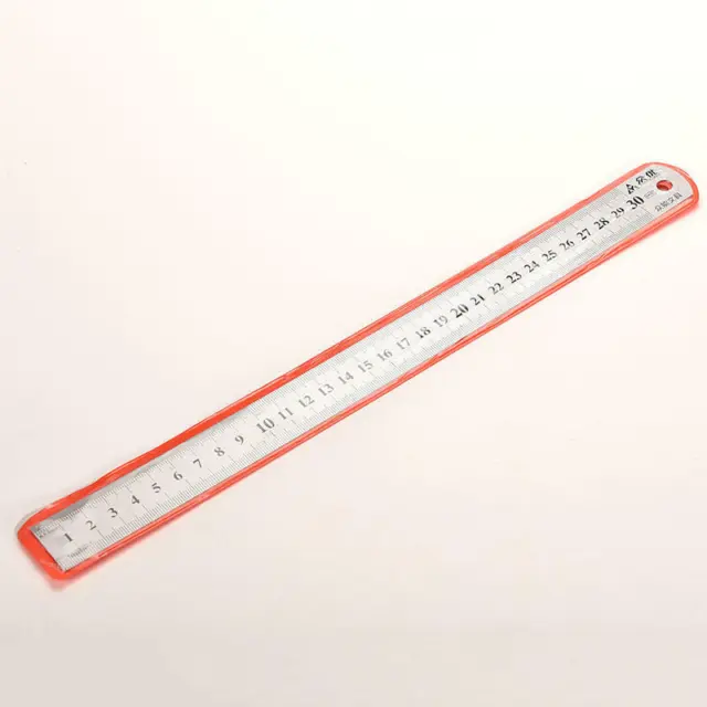 6 inch 15cm 150mm Stainless Steel Double Sided Ruler Metal Rule