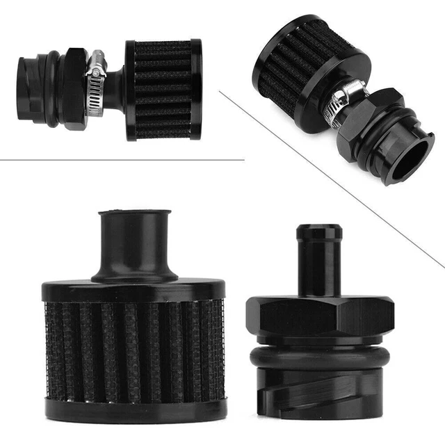 Billet Valve Cover Oil Cap Breather Fitting + Filter Fit LSX LS1 LS6 LS2 LS3 LS7