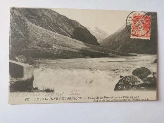 Affiche ancienne originale PLM : La Meije, versant de la Bérarde
