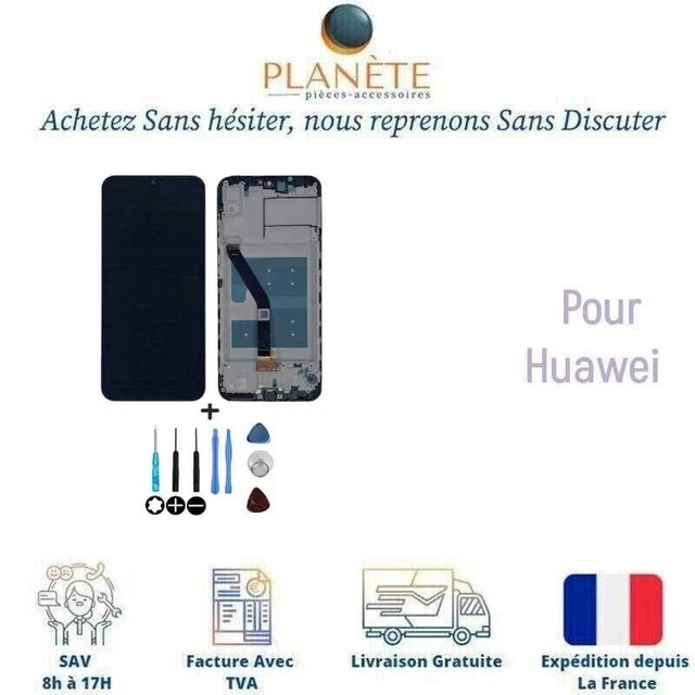 Écran LCD Complet + Vitre Tactile Noir Pour Huawei Y6 2019 - Neuf Sous Boîte