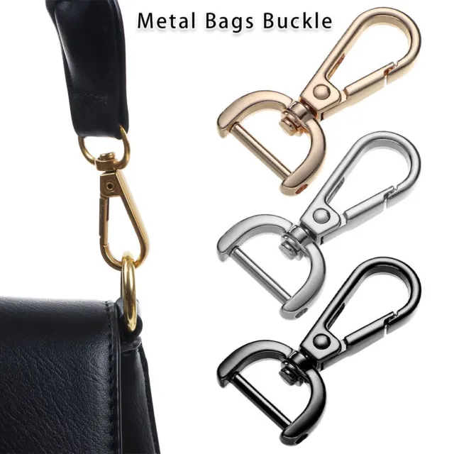 Craft Detachable Snap Hook Screw Buckle Bags Strap Buckles Lobster Clasp