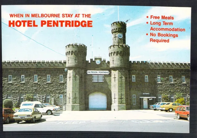 D6095 Australia V Hotel Pentridge Melbourne Stewart postcard