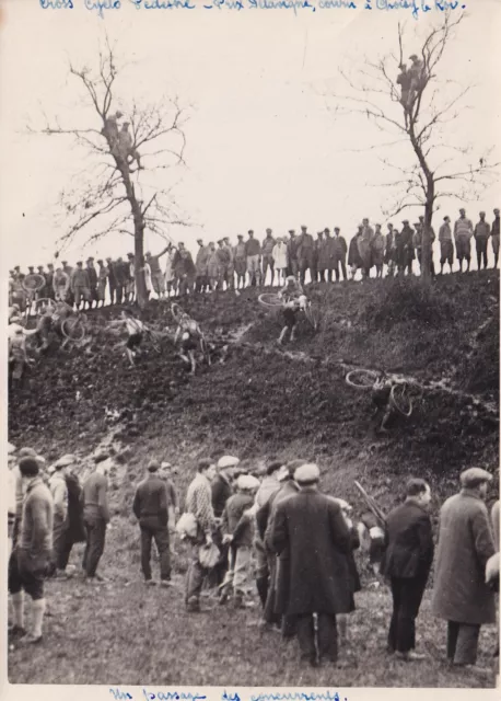 Photo 12x16 COURSE CYCLISTE CYCLISME VELO CYCLO PEDESTRE DELAVIGNE CHOISY LE ROI