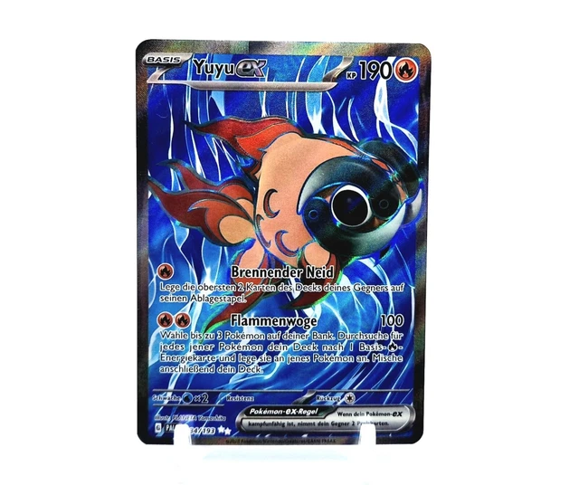 TCG POKEMON YUYU EX Karte DE 234/193 Entwicklung In Paldea Deutsch NM Super Rare EUR 14,99