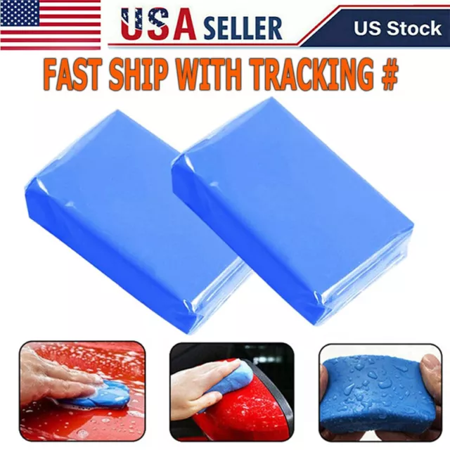 2-Pack Clay Bar Detailing Auto Car Clean Wash Cleaner Sludge Mud Remove Magic