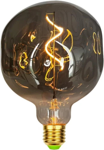Tianfan Vintage Led Bulbs 4W Dimmable 220/240V Edison Screw E27 Base Smoke