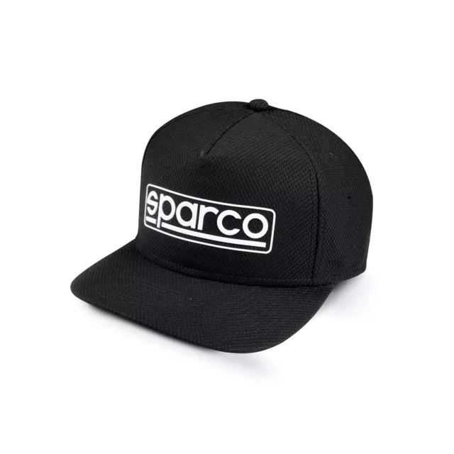 Sparco Herren Kappe STRETCH Schwarz Neu