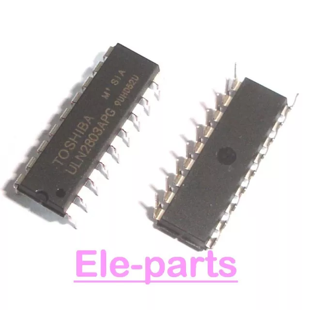 10 PCS ULN2803APG DIP-18 ULN2803 High Current Darlington Transistor Arrays Chip