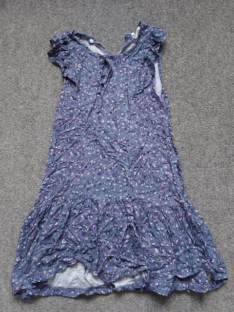 Girls, Sleeveless, Multicoloured, Floral Dress,  9-10 Yrs