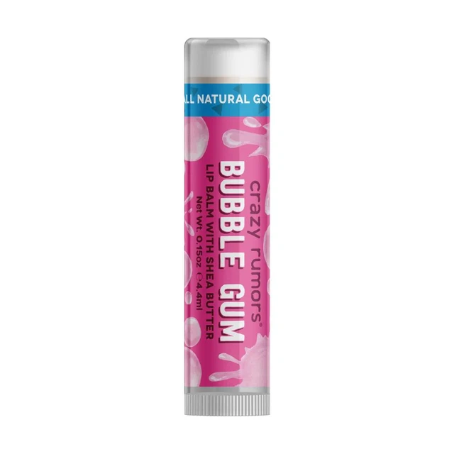 Crazy Rumors Bubble Gummi Lippe Balsam Mit Sheabutter