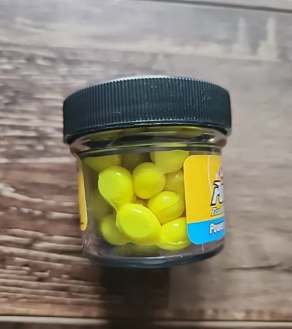 Berkley PowerBait Power Eggs Floating Magnum (1/2 oz Jar) - Fl Yellow Chartreuse